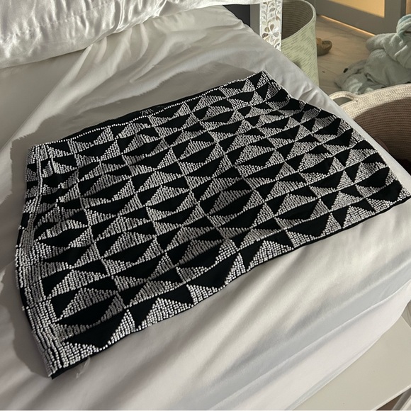 Zara Dresses & Skirts - Embroidered mini skirt (Zara)